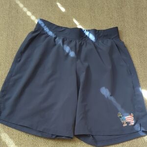 Mens Size Small Goat Usa Shorts Blue